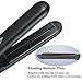 Steam Spray Flat Iron Hair Straightener, VITI Hair Straightening Iron with Temperature Control, Dual Voltage, and Auto Shut-off
