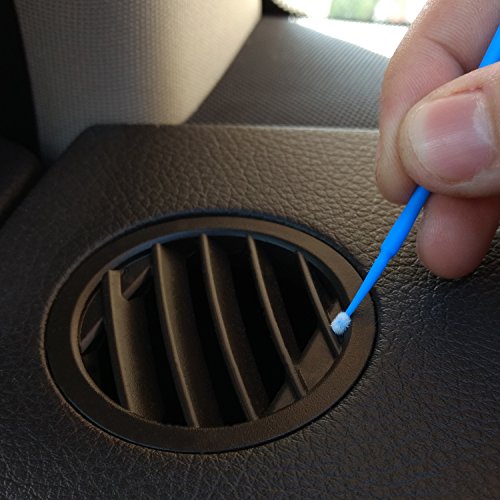 ATLIN Disposable Micro Brush Applicators, 100 Pack of 2.5mm Touch Up Paint Brushes