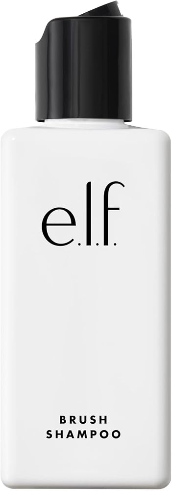 e.l.f. Makeup Brush Shampoo, Gentle Bristles Conditioner To Easily Remove Oils & Dirt From Makeup Brushes, 4.1 Fl Oz, Vegan &