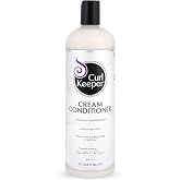 Curl Keeper Cream Conditioner for Curly Hair, 8 Fl Oz - Lightweight Daily Hair Conditioner for All Curl Types - Moisturizing &amp; Deep Conditioning Helps Detangle, Maintain Shine &amp; Locks-In Color