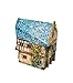KERANOVA Clever Paper Medieval Town School 3D Puzzle, 16.5 x 14 x 11 cm
