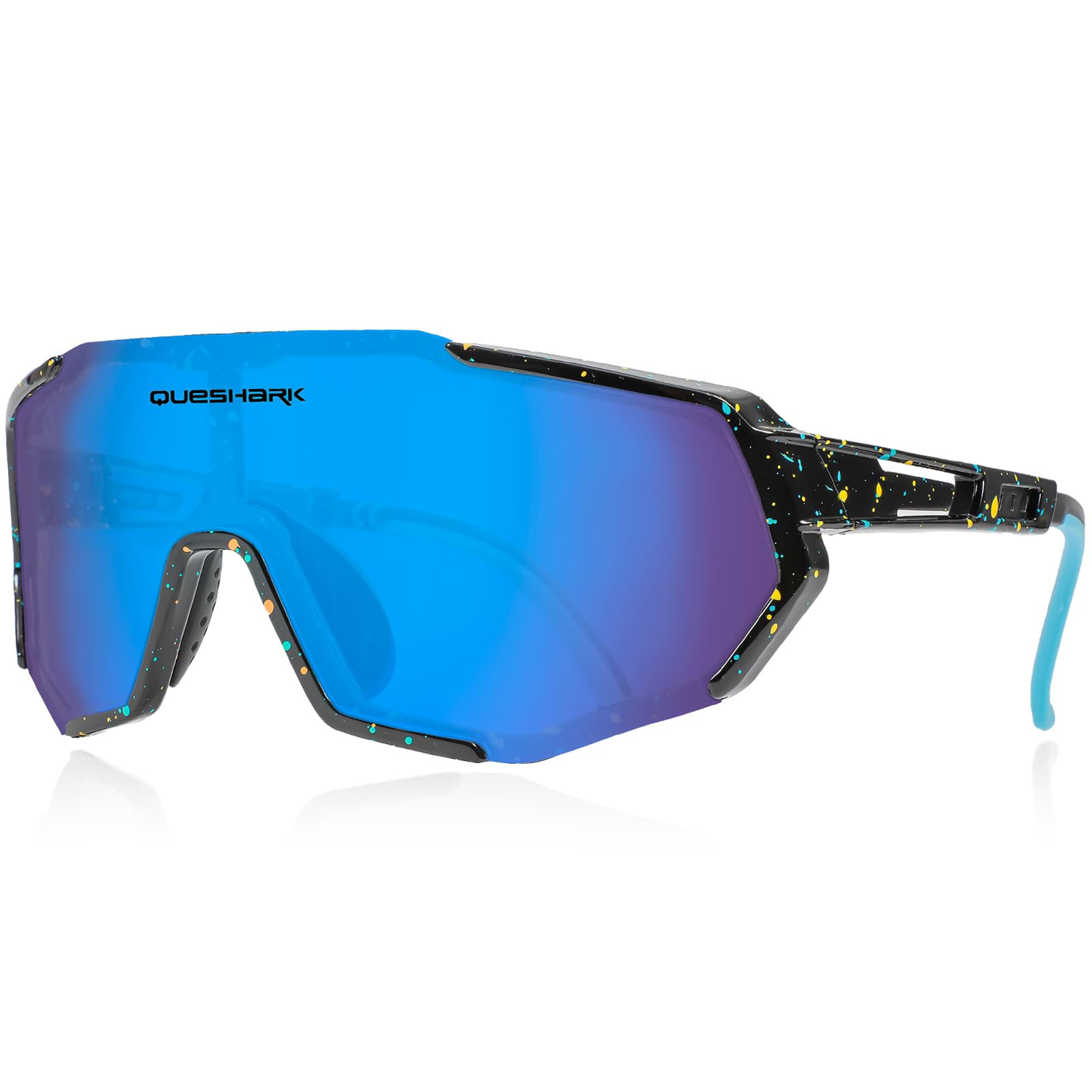 Queshark Kids Sunglasses Boys Girls 8-16, Cycling Glasses for Kids, Anti-UV400, Youth Sports Sunglasses for Running Baseball