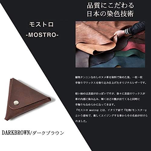 Amazon コインケース 小銭入れ ハンドメイド レディース ブランド 本革 おしゃれ シンプル 三角 大容量 就職 内定 祝い 誕生日 プレゼント 牛革 職人 スリム 薄型 シューズ バッグ