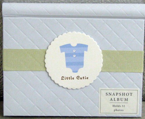 Hallmark Baby BBA3722 Little Cutie 4 X 6 Slim Snapshot Photo Album