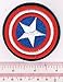 Captain America Marvel Comics Shield Logo Embroidered Iron on Patch