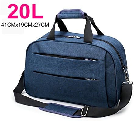 KEISHJD Men Travel Bags Weekend Carry On Luggage Bags Men Bags Luggage Overnight Gray 5735 blue 20L