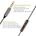 KINDEN EP04 Metal Housing Earphone Noise Isolating In Ear Bass Earbuds Wired Headphone With metallic Handsfree Mic For Iphone 6 Samsung (Gun Metal)