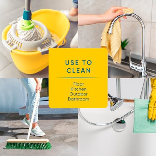 PINALEN 2X MAX AROMAS CONCENTRATED MULTIPURPOSE CLEANER – LEMON LIFT SCENT – 28 FL OZ – ALL PURPOSE CLEANER FOR KITCHEN, BATHROOM, FLOORS & OUTDOORS