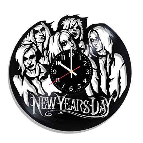 New Years Day Wall Clock