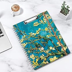 Rimilak Spiral Clipboard Folio with Refillable