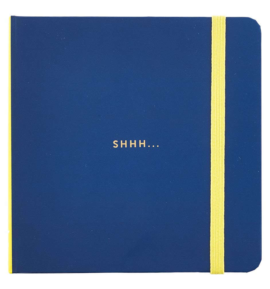 Busy B Password Book - Navy Cover – All your Passwords in One Place Store a Maximum of 186 Internet Login Details - Compact & Discreet Design with A-to-Z Index & Elastic Closure Band