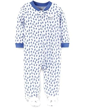 Just One You Baby Boys' Blue Bunny Sleep 'n' Play