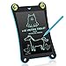 NEWYES Children's Board LCD Writing Tablet NYF850 8.5 Inch Frog Handwriting Tablet Graphic Drawing Board Digital Portable Magnetic Magnetic Durable Pads Kid's Gift Pad 1 Year Warranty (Blue-Frog)