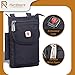 Ranboo Small Crossbody Purse Messenger Bag Belt Pouch Cell Phone Holster with Belt Clip Belt Loop Shoulder Strap Fit for iPhone 16 Plus 15 Pro Max 14 Pro Max Samsung Galaxy S25 Edge S24 Ultra (Black)