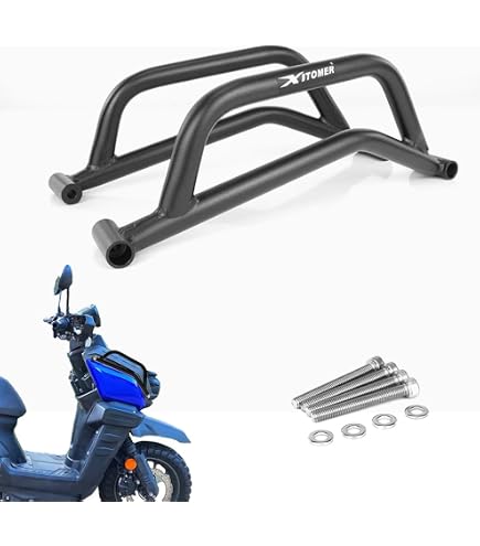 Xilla Rear Backrest For Yamaha Zuma 125 (2022-2024) - Brown, Passenger Comfort Support - View #2