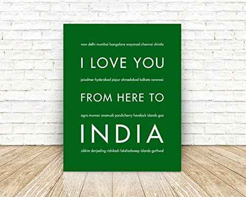 INDIA Travel Art Print