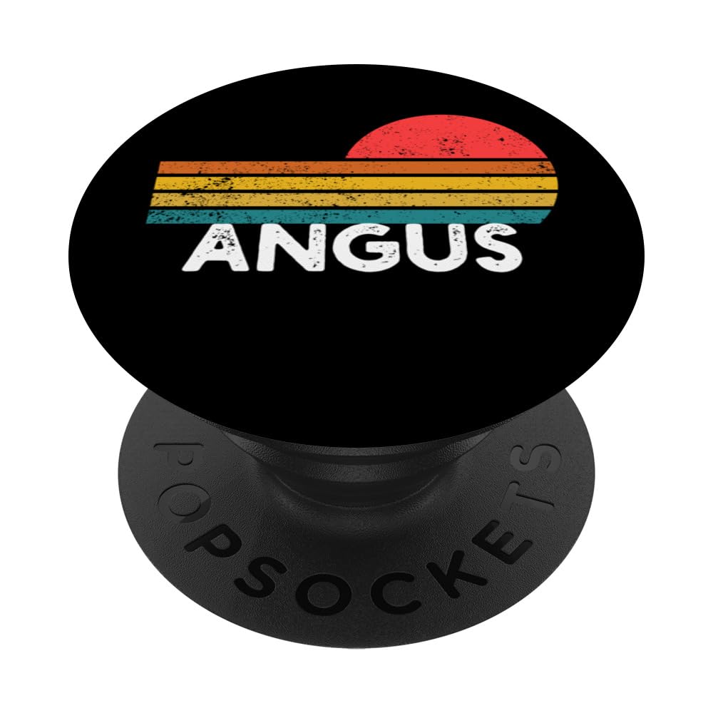 Angus Vintage Sunset Home Town PopSockets Swappable PopGrip