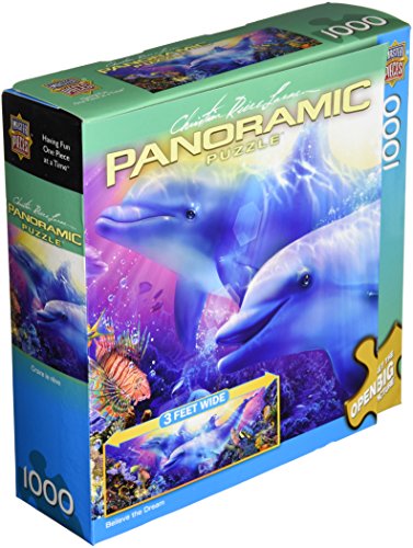 Masterpieces 1000-Piece Jigsaw Puzzle, 13 by 39-Inch, Believe The Dream