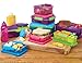 Sistema Lunch Collection Snack Box 2 Pack, Blue/Green/Pink