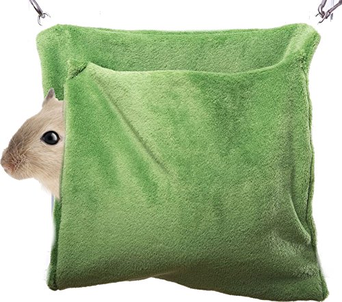 Small Pet Pocket Hammock – Made in the USA (Green, Small)