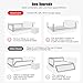 BabyGuard Bed Rails for Toddlers - Extra Long and Tall Specially Designed for Twin, Full, Queen, King & California King Bed Mattress (3 Sides, Perfect for Queen Bed)