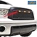 EAG Replacement Upper Grille Front Grill with Amber LED Lights Fit for 10-13 Tundra - Matte Black