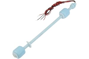 SOURCING MAP uxcell A13041800ux0065 Dual Ball Water Level Sensor Vertical Liquid Float Switch Fish Tank Pool, 22 Cm