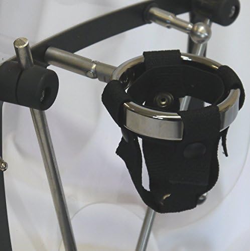 Roadrunner PLUS Motorcycle Drink Holder w/Bottle Insert, Windshield (Chrome)