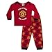 Manchester United FC Official Soccer Gift Boys Kids Baby Pajamas 18-24 Months Red