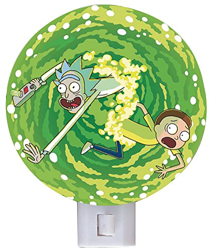 Rabbit Tanaka Rick & Morty Portal Night Light