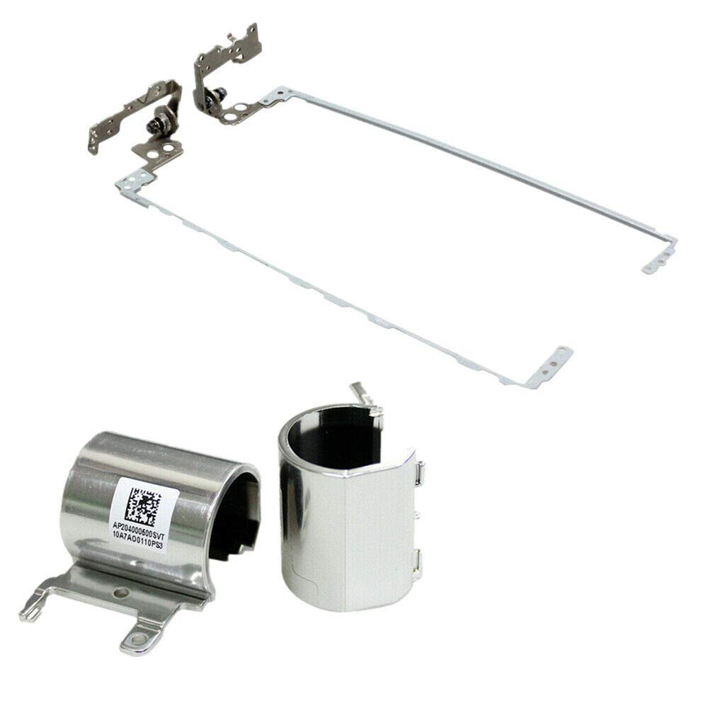 Gintai LCD Screen Hinges Set With Cover Replacement for HP 15-BS 15T-BS 15-BW 15Z-BW 250 G6 255 G6