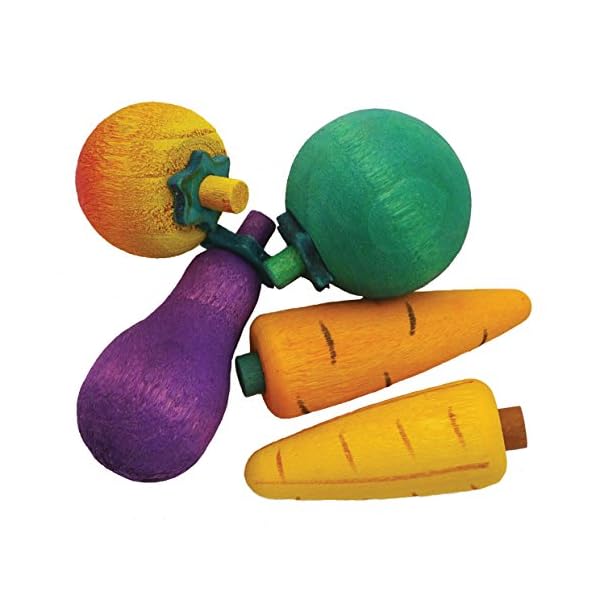 Rosewood 3D Nibble Stix, Pack of 5, green/purple/orange/yellow
