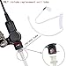 Lsgoodcare Replacement Covert Acoustic Air Coil Audio Tube with Earbuds Compatible for Motorola Kenwood Icom Yaesu Two Way Radio FBI Covert Acoustic Tube Earpiece Headset 10Pack