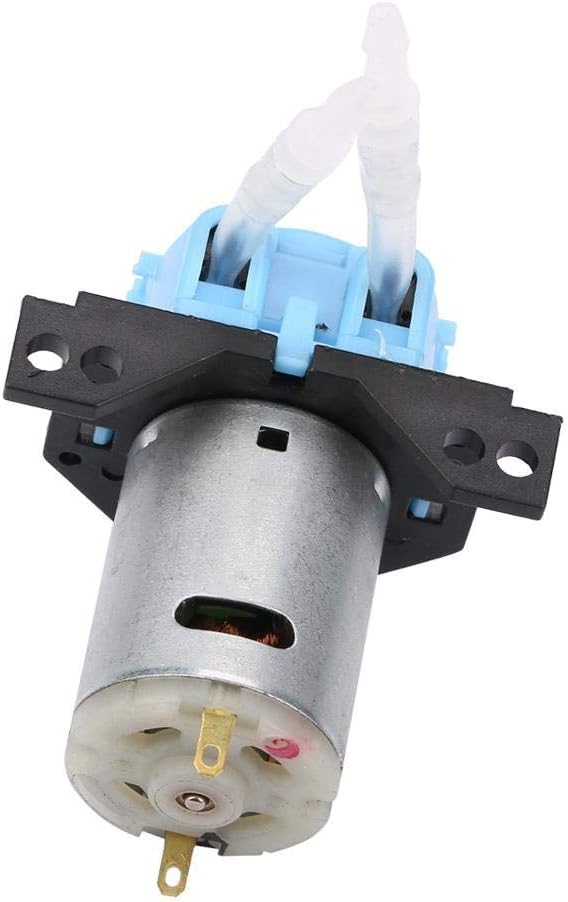 Swhomy]- DC 12V Dosing Pump Peristaltic Pump Mini Water Liquid Pump Peristaltic Tube Head Self Priming Function For Aquarium Lab Chemical Analysis Dosing Additives Flat Panel Sty I.288255577 - View #11