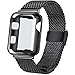 MOUKOU Replacement Band Compatible with Apple Watch Bands 42mm 44mm, Adjustable Stainless Steel Mesh Loop Band for iWatch Series 5/4/3/2/1