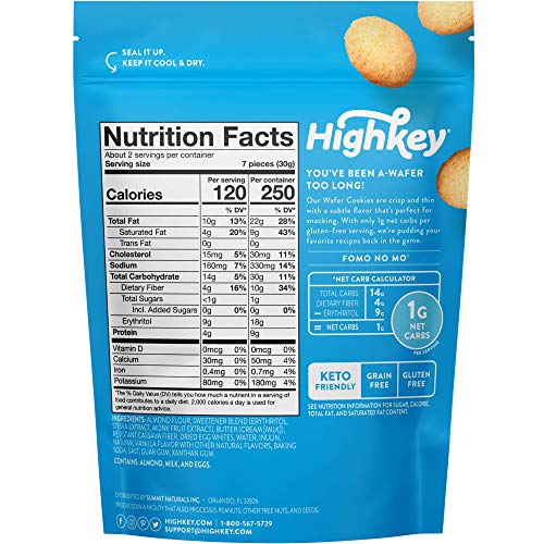 Assorted keto-friendly cookies priced at $13.97.