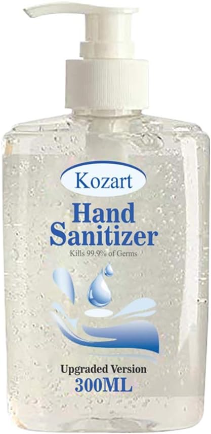 Atoking Acid Hand Sanitizers, Portable Refreshing Hand Soap Gel Non-irritating Hand Sanitizer Gel for Instant Skin Cleaning Disposable Hand Sanitizer Gel For Adults Children (1PC 300 ML)