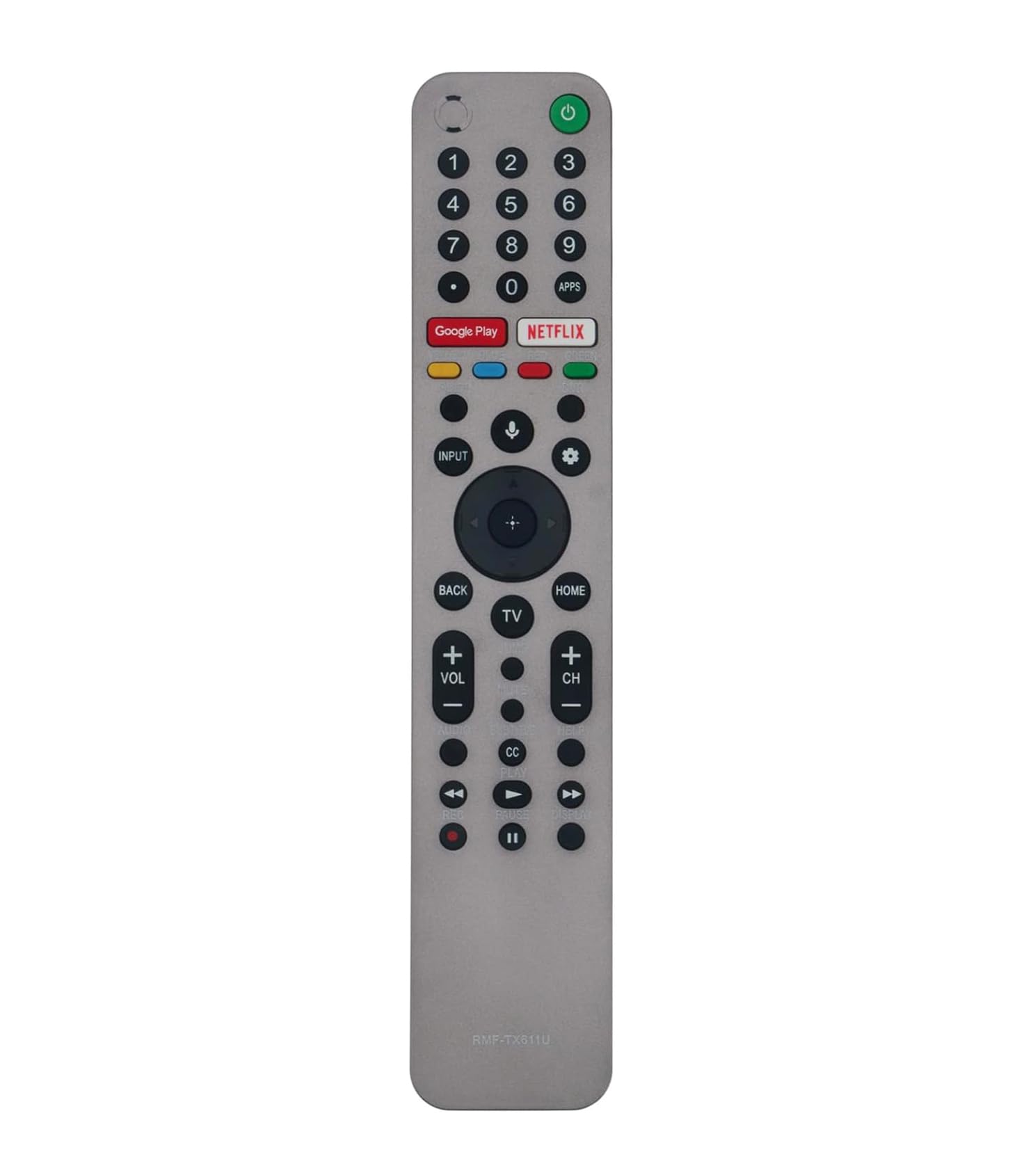 AULCMEET RMF-TX611U Voice Replacement Remote Control Compatible with Sony OLED Smart TV KD55XH9077 KD-55XH9077 KD55XH9096 KD-55XH9096 KD55XH9288 KD-75XG8588 KD75XG8596 KD-75XG8596 KD75XG8599