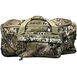Military Tactical Wheeled Deployment Trolley Duffel Bag Heavy-Duty Camping Hiking Running Trekking (08360A Multicamo)