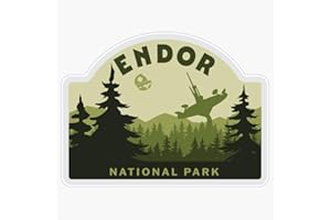 VISION GRAPHICS MAGNET Endor National Park Magnetic Vinyl Sticker Decal Magnet 5"