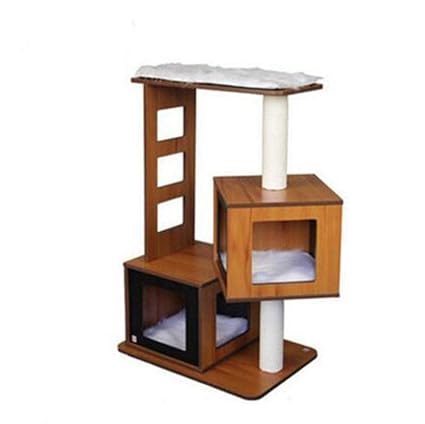 Amazon Com Daeou Cat Trees Towers Wooden Furniture Cat Platform