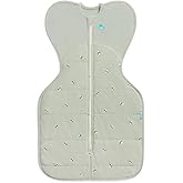 Love to Dream Swaddle UP Warm, 2.5 TOG, Dramatically Better Sleep, Allow Baby to Sleep in Preferred Arms Up Position for Self-Soothing, Snug Fit Calms Startle Reflex, 13-19lbs, Olive Bees