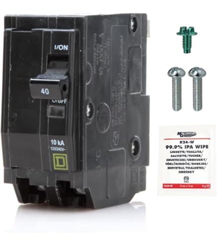 Schneider Electric QO220 20-Amp Miniature Circuit Breaker - 120/240V, 3-Pole, NEMA 3R Rated - View #4