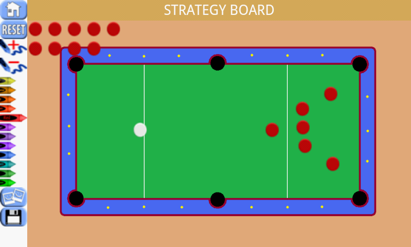 Billiard Clipboard & Scoreboard (for Kindle, Tablet & Phone)