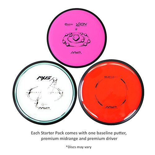 MVP Disc Golf Starter Set Premium Set of 3 Discs