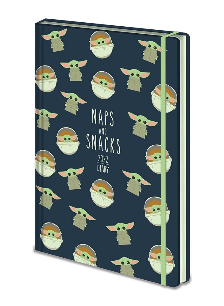 The Present Shop Pyramid International Star Wars The Mandalorian 2022 Diary SR73586, Multi, 19x13cm