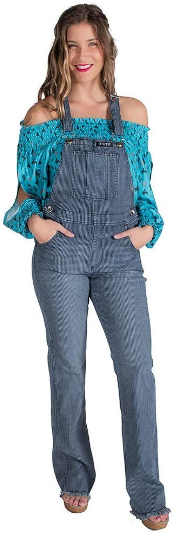 cowgirl costume overalls