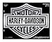 Harley-Davidson Bar & Shield X-Large Chrome Decal, X-Large Size D3028C