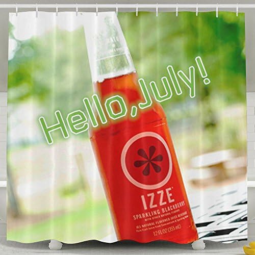 DVNMLY Hello July Custom Waterproof Shower Curtain Bathroom Curtains 60x72 Inches