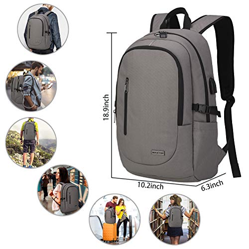 Travel Laptop Backpack Business WaterResistant AntiTheft Computer